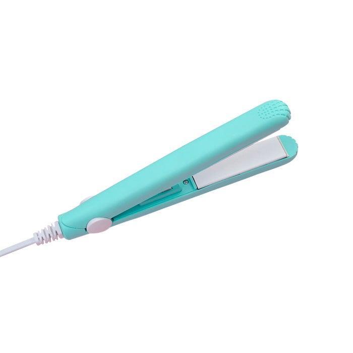 Mini Ceramic Hair Straightener & Curler - Portable Travel Hair Styling Tool