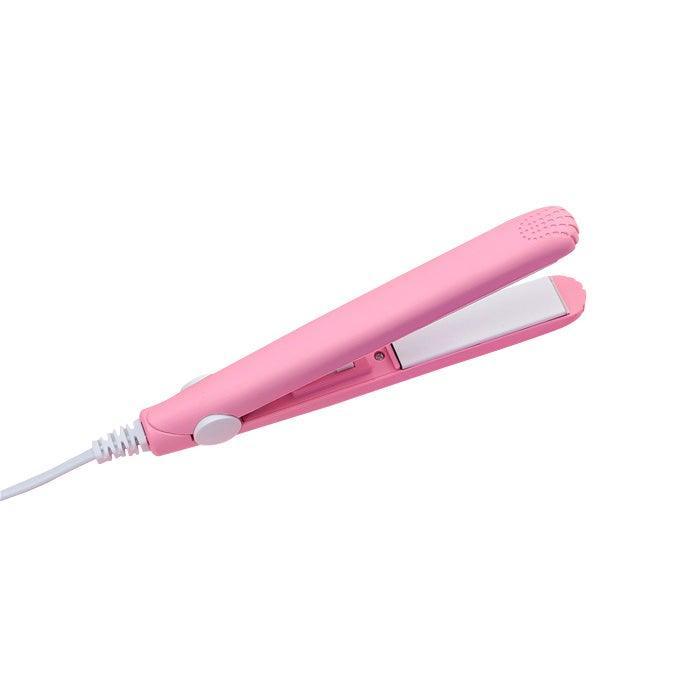 Mini Ceramic Hair Straightener & Curler - Portable Travel Hair Styling Tool