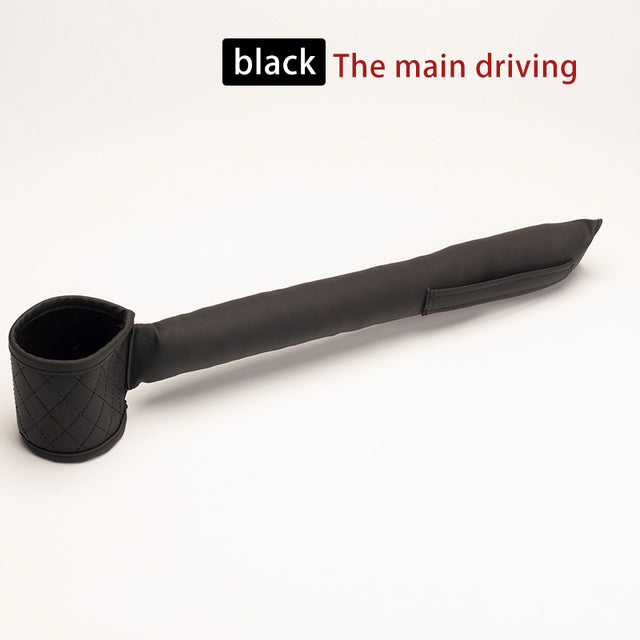Leather Car Seat Gap Filler - Premium Storage Organizer with Dual Pockets
