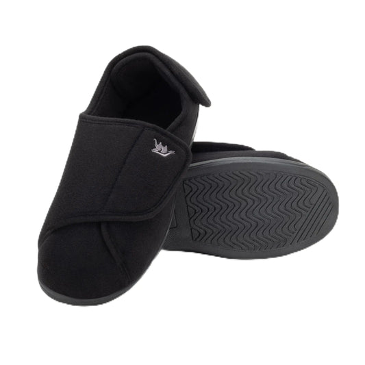 Diabetic Slippers for Women - Swollen Feet Relief Shoes with Velcro Closure