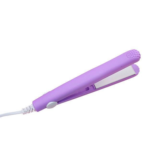 Mini Ceramic Hair Straightener & Curler - Portable Travel Hair Styling Tool